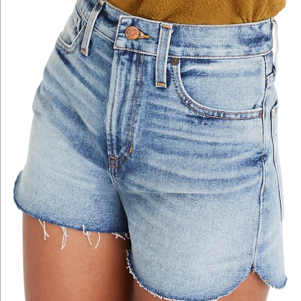 Madewell jean shorts
